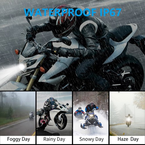 2x BA20D LED Headlight Globes Motorcycle Hi/Low Beam For KTM EXC EXC-F EGS SMR - Picture 8 of 8