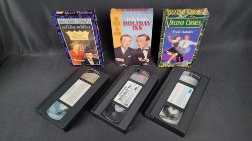 Fred Astair Lot - Shall We Dance + Swing Time (6 VHS Tapes) TESTED-WORKS - Picture 3 of 17