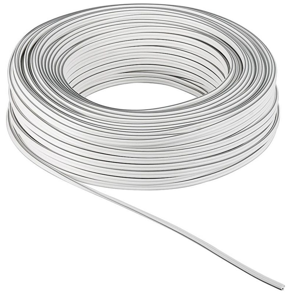 Thumbnail - Goobay Lautsprecherkabel 50 M Rolle Cca 2x4.0mm² Weiß 67743