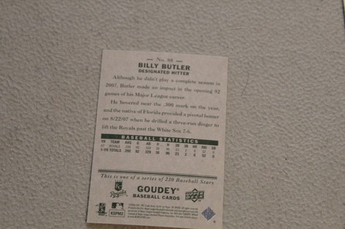 2008 Upper Deck Goudey Complete Finish Fill Your List Set U-Pick #1-200 - Picture 176 of 400