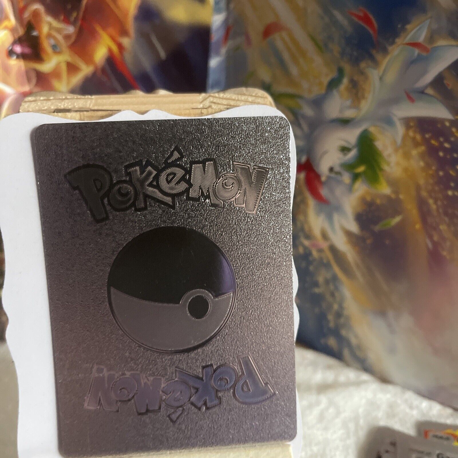 Pokemon Articuno de Galar V Portuguese Silver Foil Fan Art Card