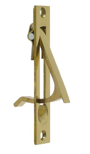 Bolsillo de latón liso/tirón de borde de puerta corredera - Múltiples acabados disponibles - Imagen 6 de 10