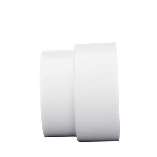 PVC Increaser/Reducer Adapter, 3 In. DWV/SCH40 Hub X 4 In. S&D Hub - Picture 4 of 7
