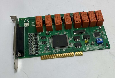 Original Advantech PCI-1761 REV.A1 01-4 8-Relay Data Capture PCI Card Board