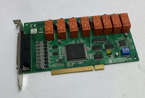Genuine Advantech PCI-1761 REV.A1 01-4 8-Relay Data Capture PCI Card Board - Afbeelding 1 van 5