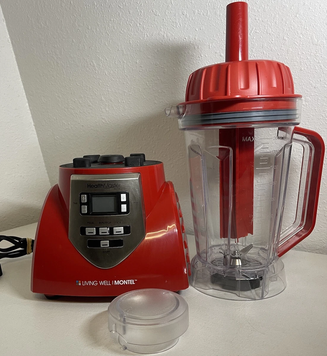 Montel Williams Living Well HealthMaster Elite Blender 8 Speed 70