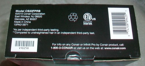 Conair Infiniti Pro 11/2 Turmalin Keramik 455 °F rosa Glätteisen Haar CS33FPRB - Bild 11 von 24