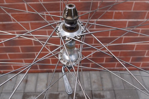 tubular front wheel Mavic GP4 France Shimano Dura Ace EX VIA Japan FH-7271 - Picture 12 of 18