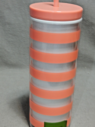 Kate Spade New York 20 oz Terrace Stripe Insulated Tumbler cold drink BPA free - Picture 6 of 14