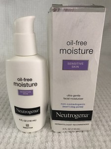 Neutrogena La Humedad Sin Aceite Piel Sensible Crema Hidratante Facial 4 Fl Oz 118ml Ebay