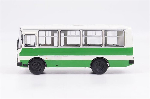 1/43 Scale MODIMIO Soviet small high-rise bus PAZ-3205 Russian town commuter bus - Bild 12 von 12