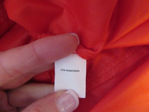 Tek Gear Men's Windbreaker Jacket Full Zip Hidden Hood Size XL Red - Picture 8 of 12
