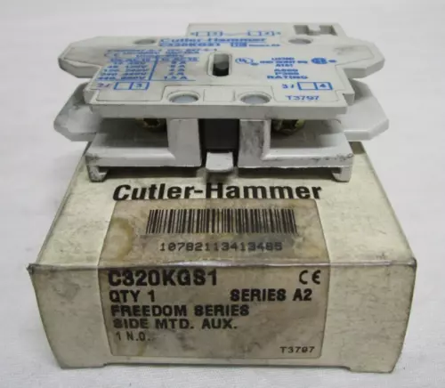 NEW CUTLER HAMMER C320KGS1 AUXILIARY CONTACT