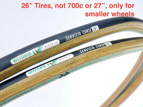 Vittoria PISTA CL Tubular Tire SET 26 
