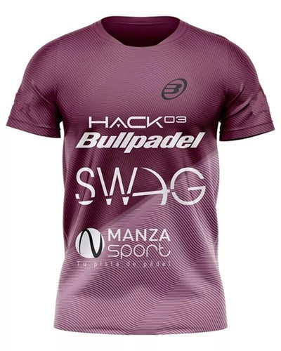 Men's Bullpadel Athletic Performance Padel Shirt Tournament Ready Sports Jersey - Picture 11 of 11