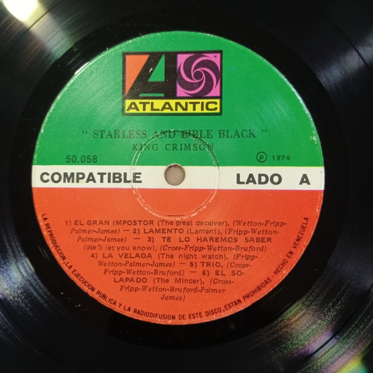 King Crimson – Starless And Bible Black [1974] Vinyl LP Hard