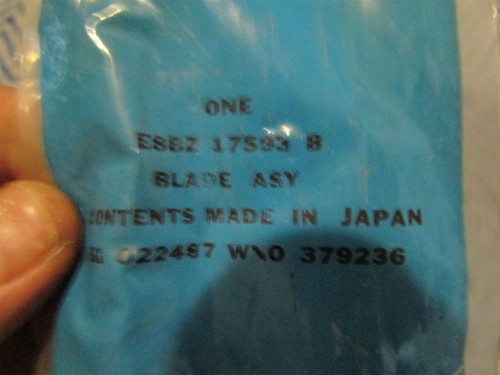NOS 1988 1989 1990 1991 1992 1993 FORD FESTIVA WINDSHIELD WIPER BLADE REFILL - Picture 3 of 3