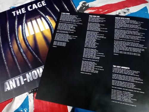 ANTI NOWHERE LEAGUE 'The Cage' IMPORT L.P. SEX PISTOLS Clash COCKNEY REJECTS GBH - Picture 5 of 11