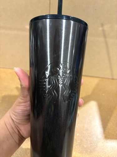 Vaso Starbucks vaso frío 24 oz - plata negro ombre degradado -**SeeDet** - Imagen 4 de 7