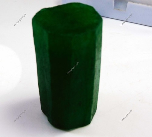 Enorme piedra preciosa suelta áspera colombiana esmeralda verde certificada natural 270,50 quilates - Imagen 4 de 7