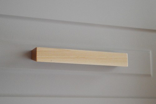 NEU Schubladengriffe Lackiert Buche Massivholz Möbelgriff Möbelgriffe Tür - Picture 8 of 9