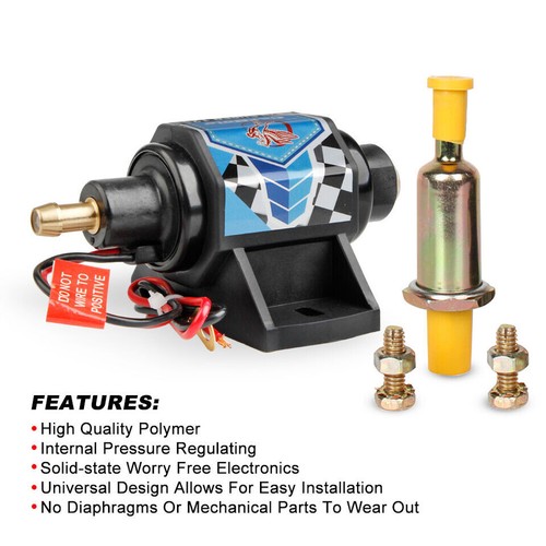 Universal Electric Fuel Pump Carburetor 12V Applications 35 GPH Gasoline 5-9 PSI - Picture 8 of 17