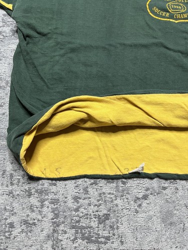 Camisa de Colección Años 60 Campeón Correr Hombre Doble Cara Mercer Campeones de Fútbol 1968 - Imagen 4 de 6