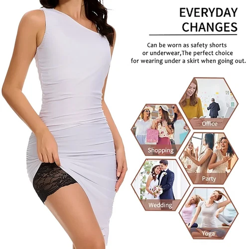 Damen Spitzen Slips Shorts Höschen Slips Dessous Unterwäsche Shapewear Shorts - Bild 8 von 15