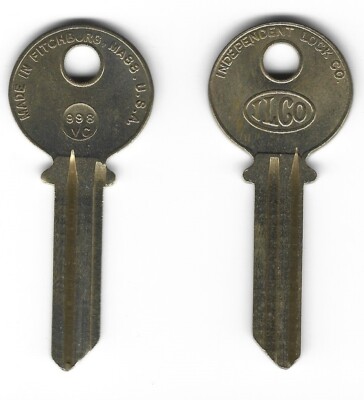 Vintage Ilco 998VC same as Original  6 Pin Yale 11VC Sectional Key