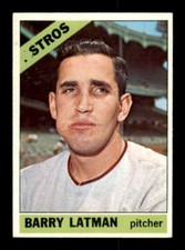 1966 Topps #451 Barry Latman VGEX Astros 560154