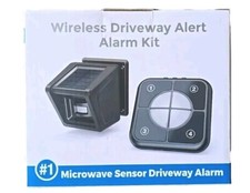 1/2 Mile Long Range Driveway Alarm, Solar Driveway Alarms Wireless Outdoor