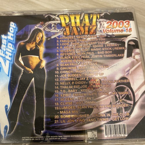 4 Hip Hop Mixtapes Mick Boogie Certified Hot DJ Doitall Phat Jamz Vol. 16 Rare - Picture 5 of 5