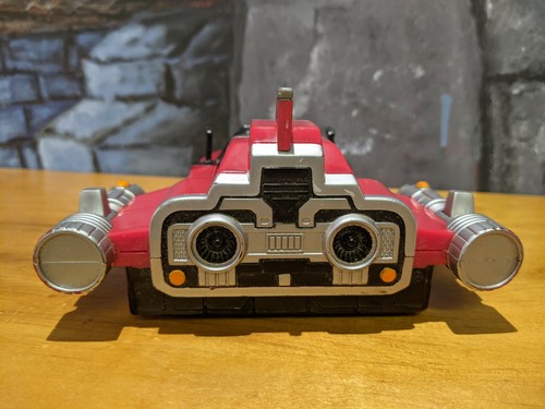 Power Rangers Nave Espacial Roja Avión Vintage 1998 Bandai Repuesto - Imagen 4 de 7