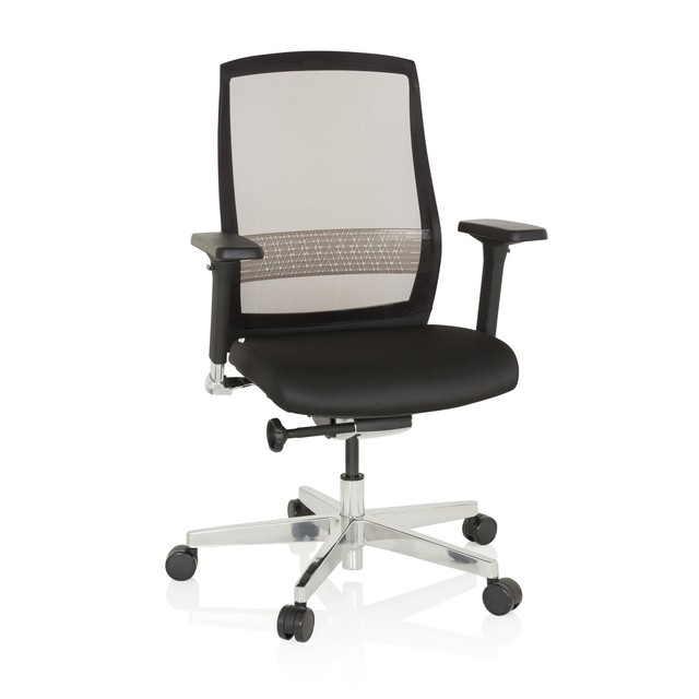 hjh OFFICE High End Bürostuhl FOUNTAINE Stoff/Netzstoff Schwarz hjh OFFICE High End Bürostuhl FOUNTAINE Stoff/Netzstoff Schwarz