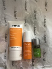 NEW Murad Environmental Shield Essential-C Cleanser  Serum  Peeling SET Sealed