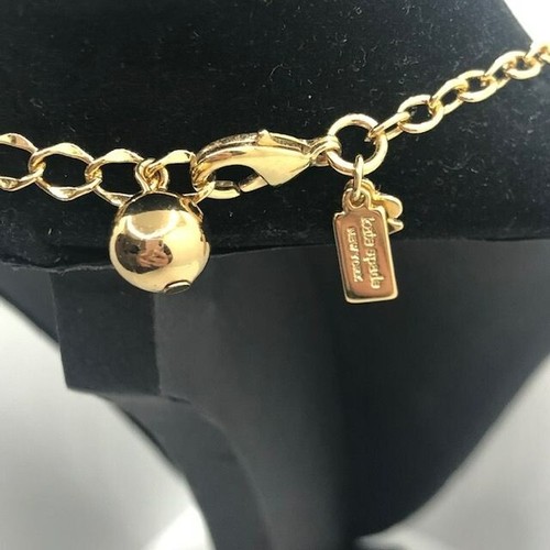 Kate Spade Secret Garden Champagne Blush Crystal Necklace - Picture 3 of 6