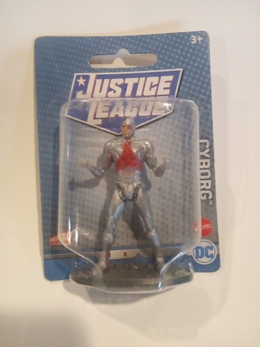 2021 Mattel DC 3” Cyborg Justice League Micro/Mini Collection Figure - Picture 1 of 2