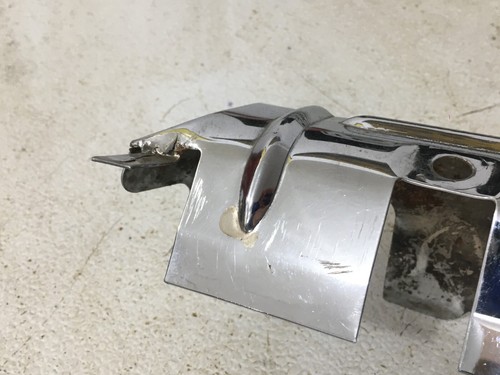Original 1968-72 Corvette LH Rear Lower Ignition Heat Shield 3923969 - Picture 12 of 15