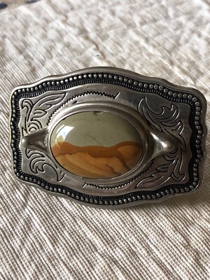 agate belt buckle