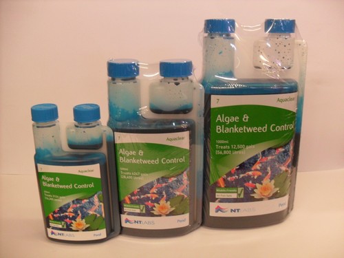 NT Labs Aquaclear Algen Fadenalgen Kontrolle 250ml 500ml 1000ml Teich Behandlung - Picture 1 of 4