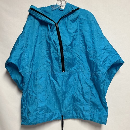 Vintage Türkis Windbreaker Herren Large Princeton Trading Company " - Bild 3 von 9
