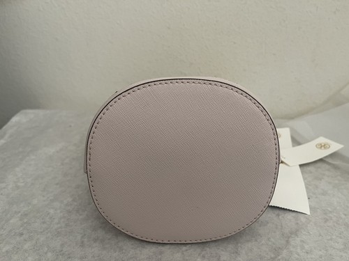 NWT Tory Burch Robinson Appliqué Mini Bucket Bag $428 Ballerina Pink Original pa - Picture 9 of 15
