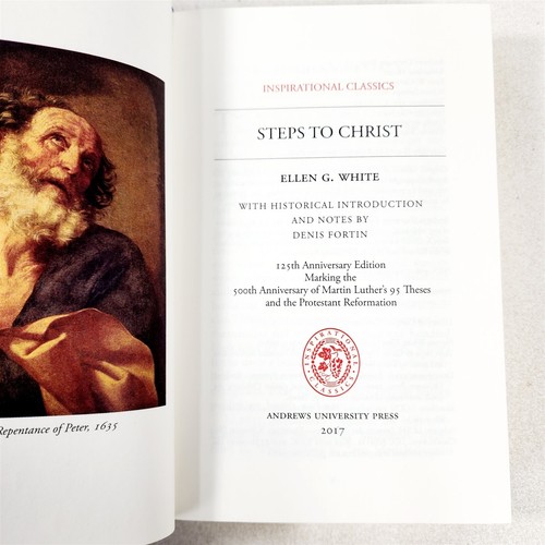 Steps To Christ by Ellen G. White Hardcover Inspirational Classics 2017 - Imagen 4 de 5