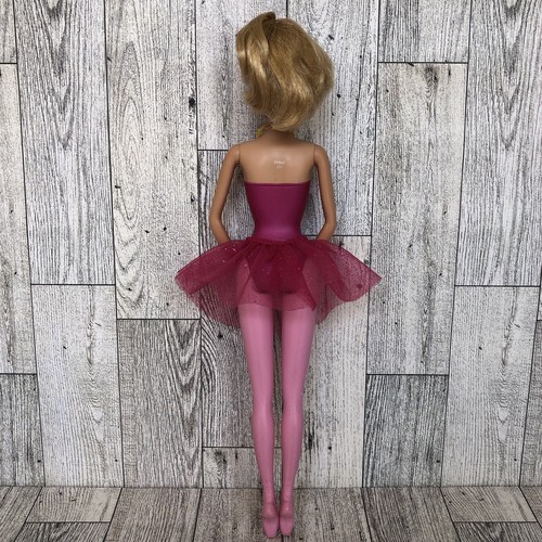 2015 Mattel Barbie “You Can Be Anything” Ballerina Doll With Pink Tutu DHM42 12” - Picture 10 of 15