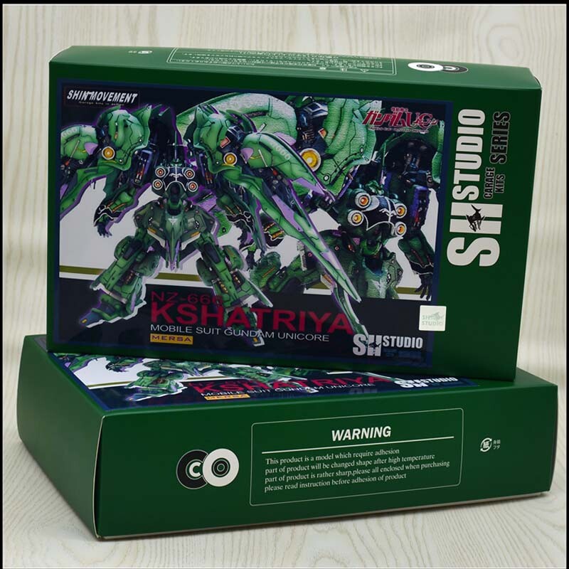 Kits de garaje de resina 1/100 NZ-666 Kshatriya figura GK sin pintar sin montar