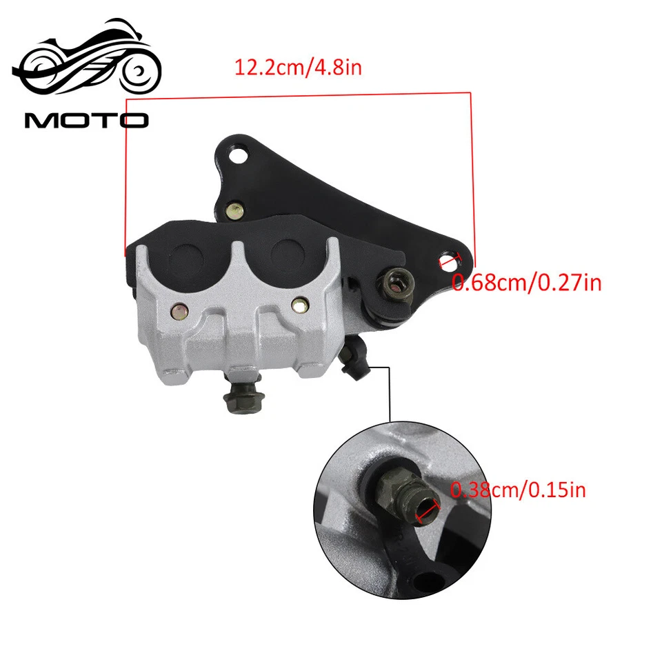 Pinza de freno delantera con pastillas 85-87 para Honda Rebel 250 CMX250C Foto 2 de 4