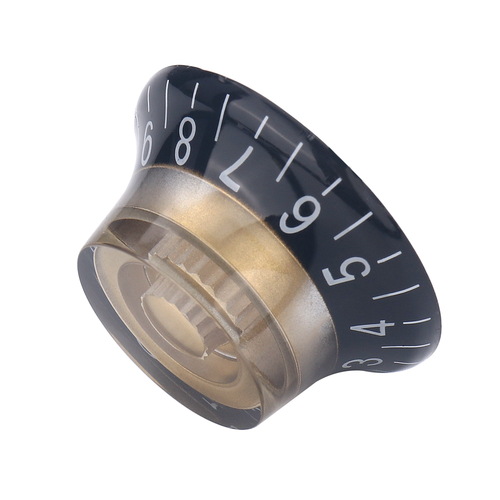 4 Electric Guitar Bell Knob Top Hat Silver Reflector Knob for Gibson Epiphone LP - Picture 9 of 104