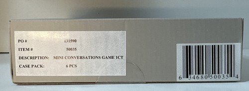 Juego Conversation Starters 6 Piezas Nuevo Precintado - Imagen 3 de 5