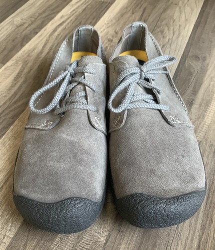 Keen Howser Suede Gray Oxford Shoes Lace-Up Shoes Sneakers Men’s Size 13 EUC - Picture 2 of 14