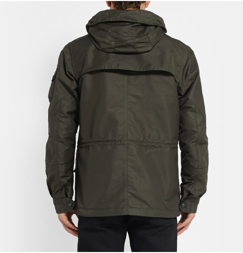 Brand Leather Hooded New Abbotsford Jacket Belstaff Panelled Tags With TqxHwrZpT